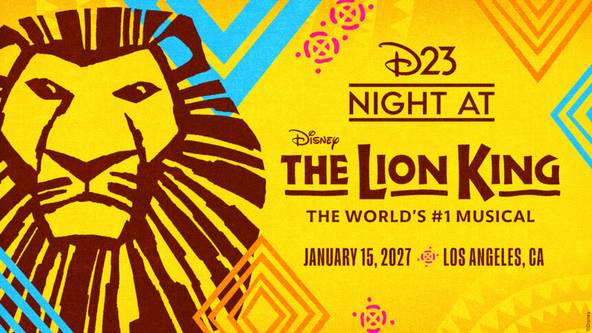 D23 Night at The Lion King Brings a Cast Talkback to LA