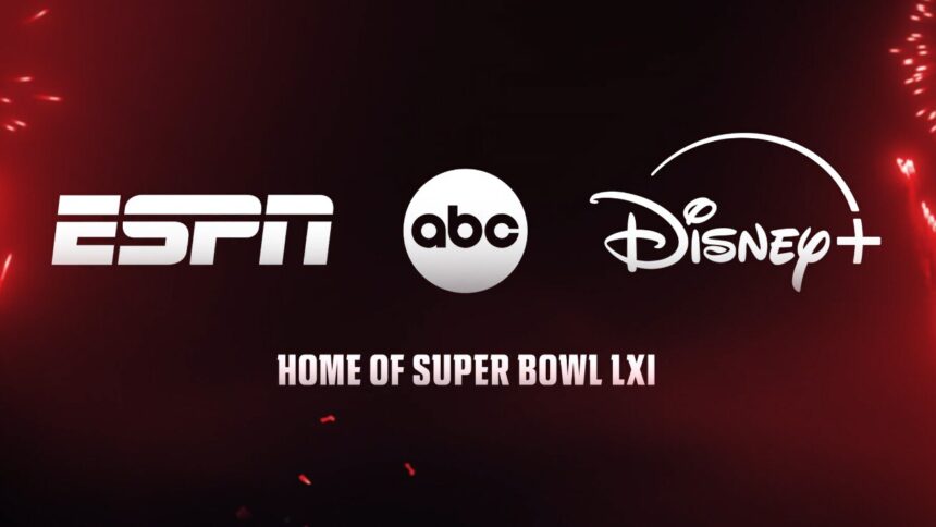 Disney+ Adds Super Bowl LXI Streaming on February 14, 2027