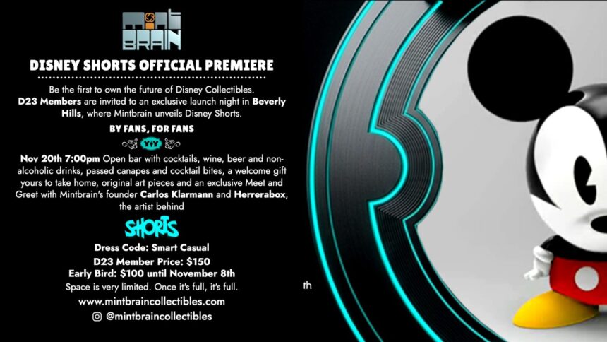 Disney Shorts Debuts November 20 in Beverly Hills