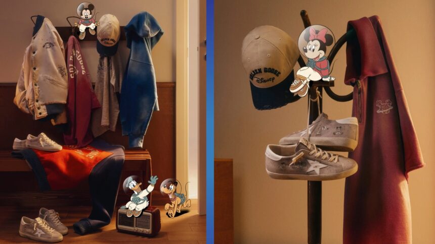 Disney Golden Goose Collection Debuts Space-Themed Sneakers