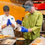 EPCOT Chefs Bring Wish Kid Into the Kitchen With Goofy